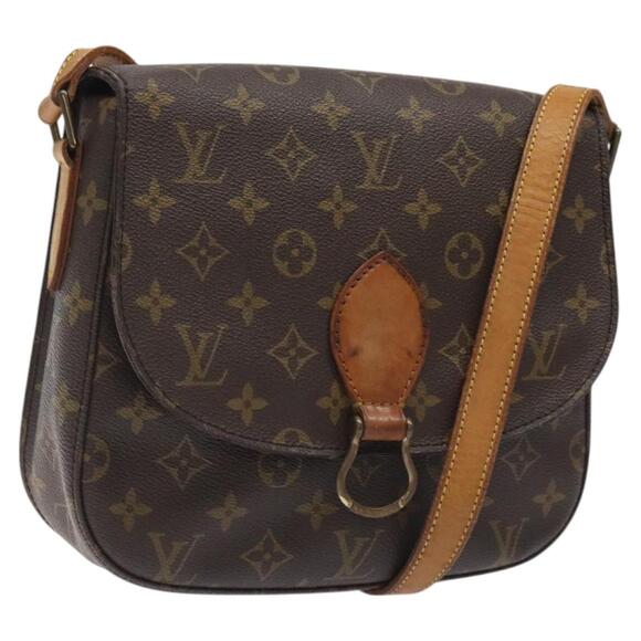 LOUIS VUITTON Monogram Monogram Saint Cloud GM Shoulder Bag M51242 - Picture 1 of 16
